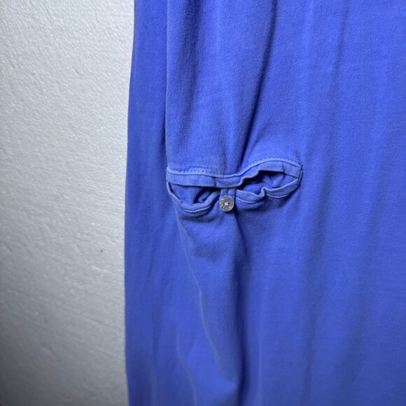 Fresh Produce Womens Medium Blue Maxi Dress Sleeveless Square Neck Beach Cotton - Picture 6 of 11